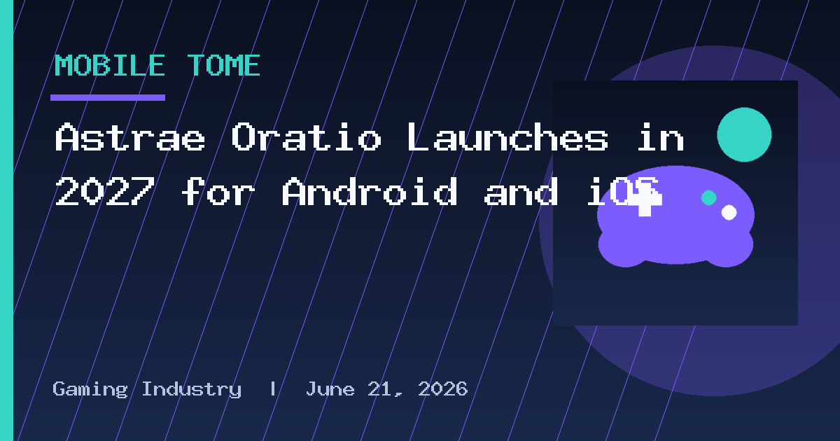 Astrae Oratio Launches in 2027 for Android and iOS