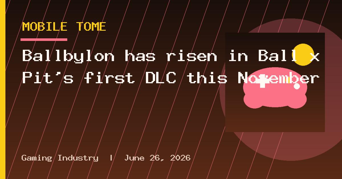Ballbylon has risen in Ball x Pit’s first DLC this November
