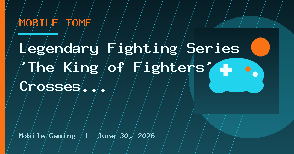 Legendary Fighting Series ‘The King of Fighters’ Crosses Over into ‘Another