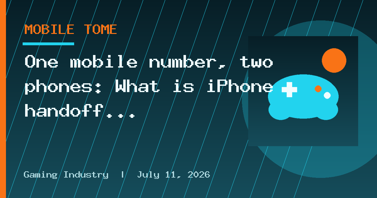 One mobile number, two phones: What is iPhone handoff and which carriers support