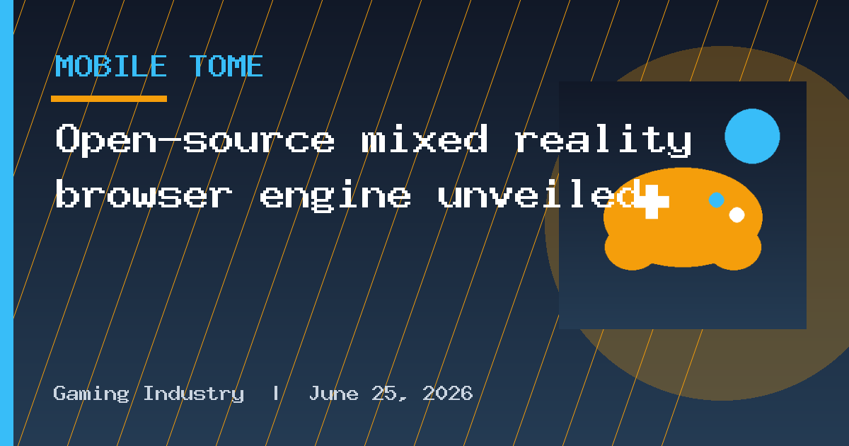 Open-source mixed reality browser engine unveiled