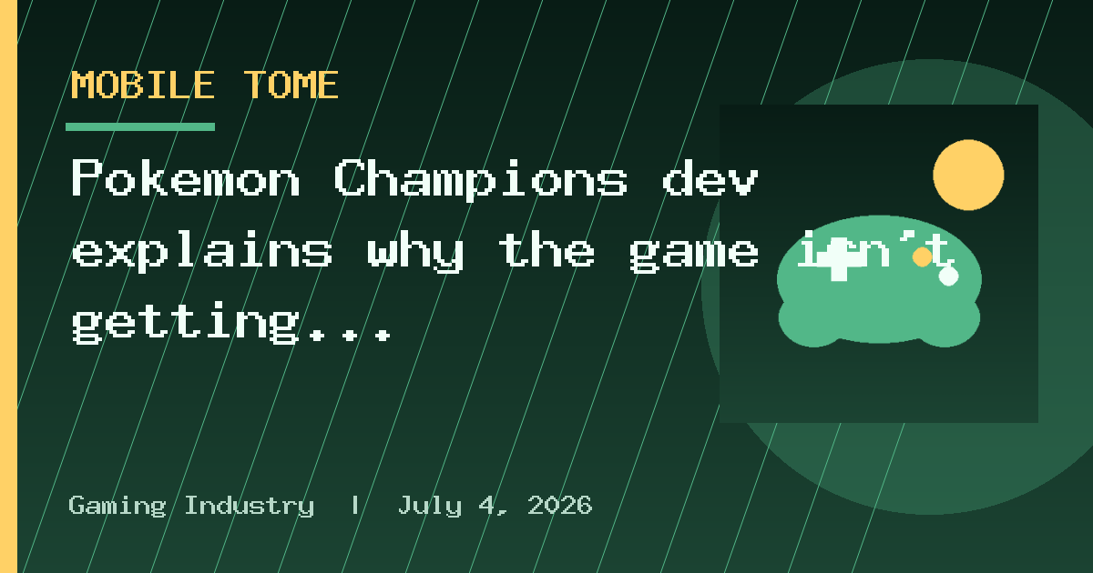 Pokemon Champions dev explains why the game isn’t getting single-player modes