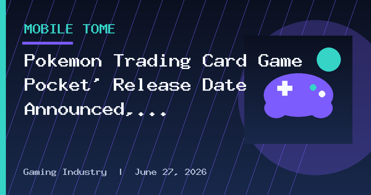 Pokemon Trading Card Game Pocket’ Release Date Announced, New Gameplay Trailer