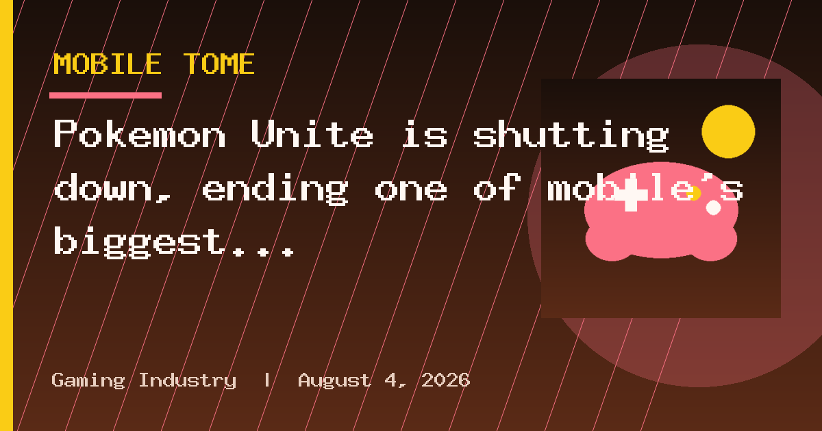 Pokémon Unite is shutting down, ending one of mobile’s biggest MOBAs