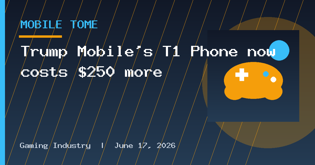 Trump Mobile's T1 Phone now costs $250 more